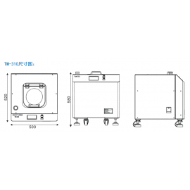 Смеситель без вакуумной деаэрации SMIDA TM-310